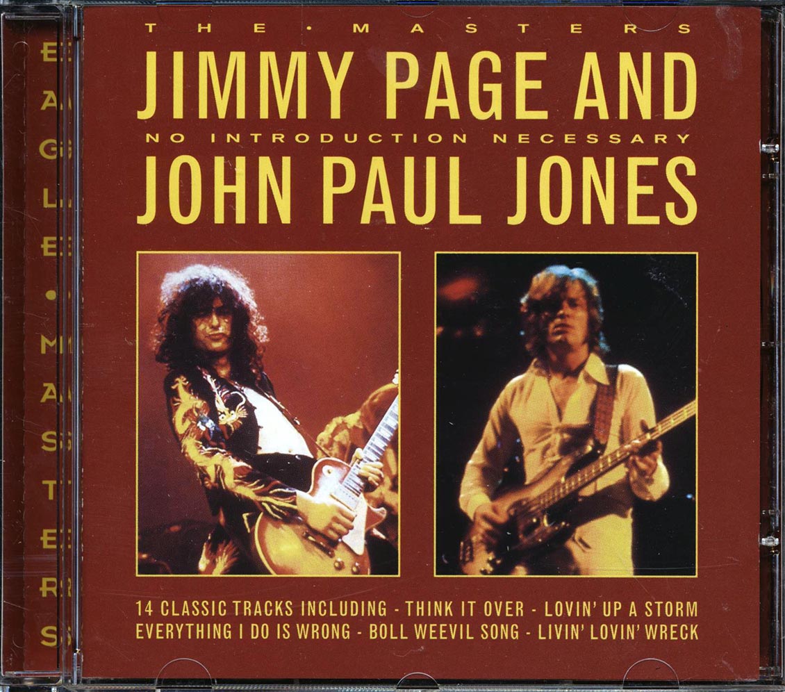 Jimmy Page, John Paul Jones - The Masters: No Introduction Necessary - CD