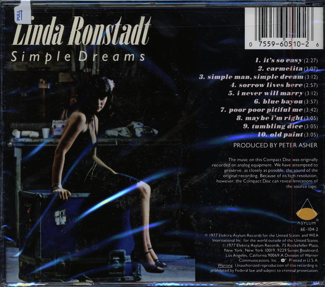 Linda Ronstadt - Simple Dreams - CD, CD