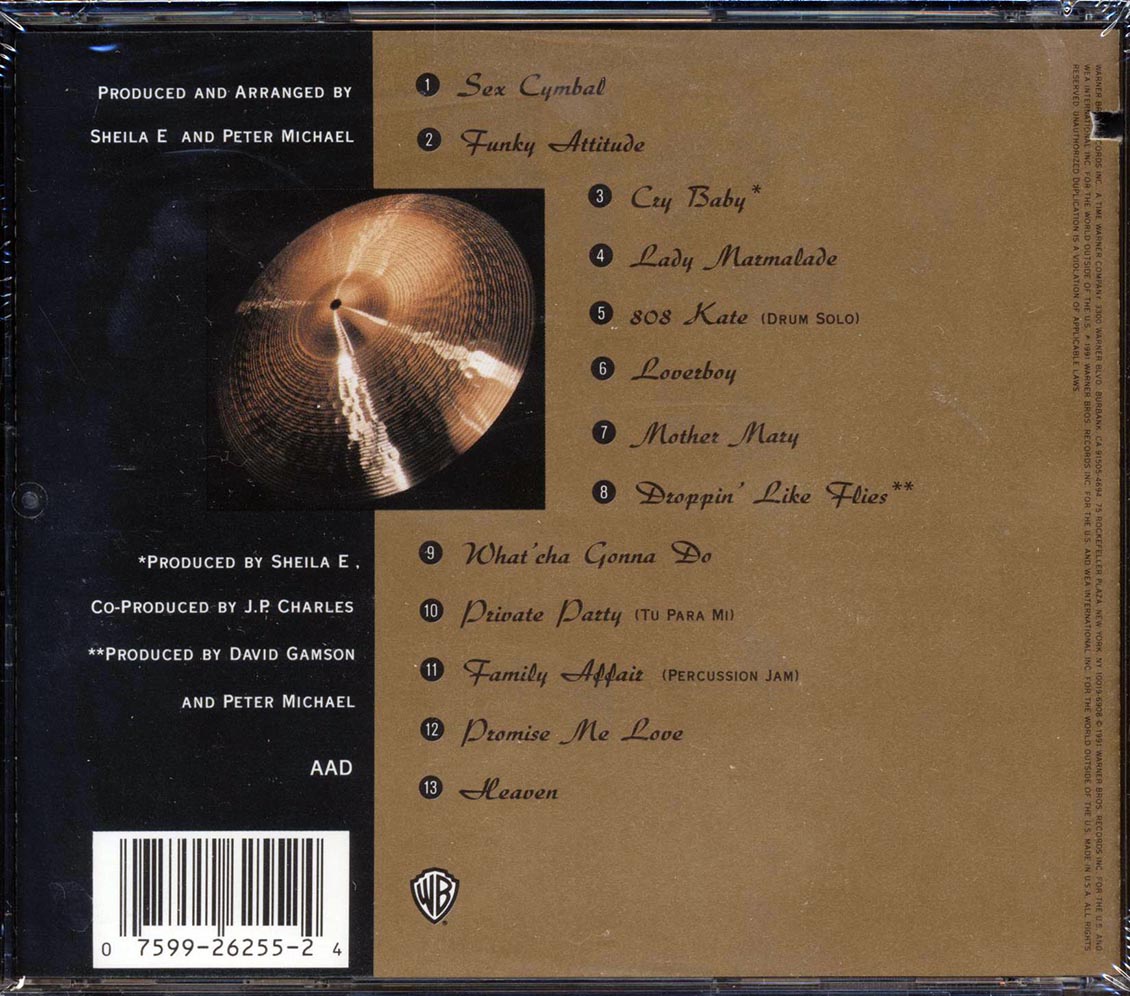 Sheila E - Sex Cymbal (marked/ltd stock) - CD, CD