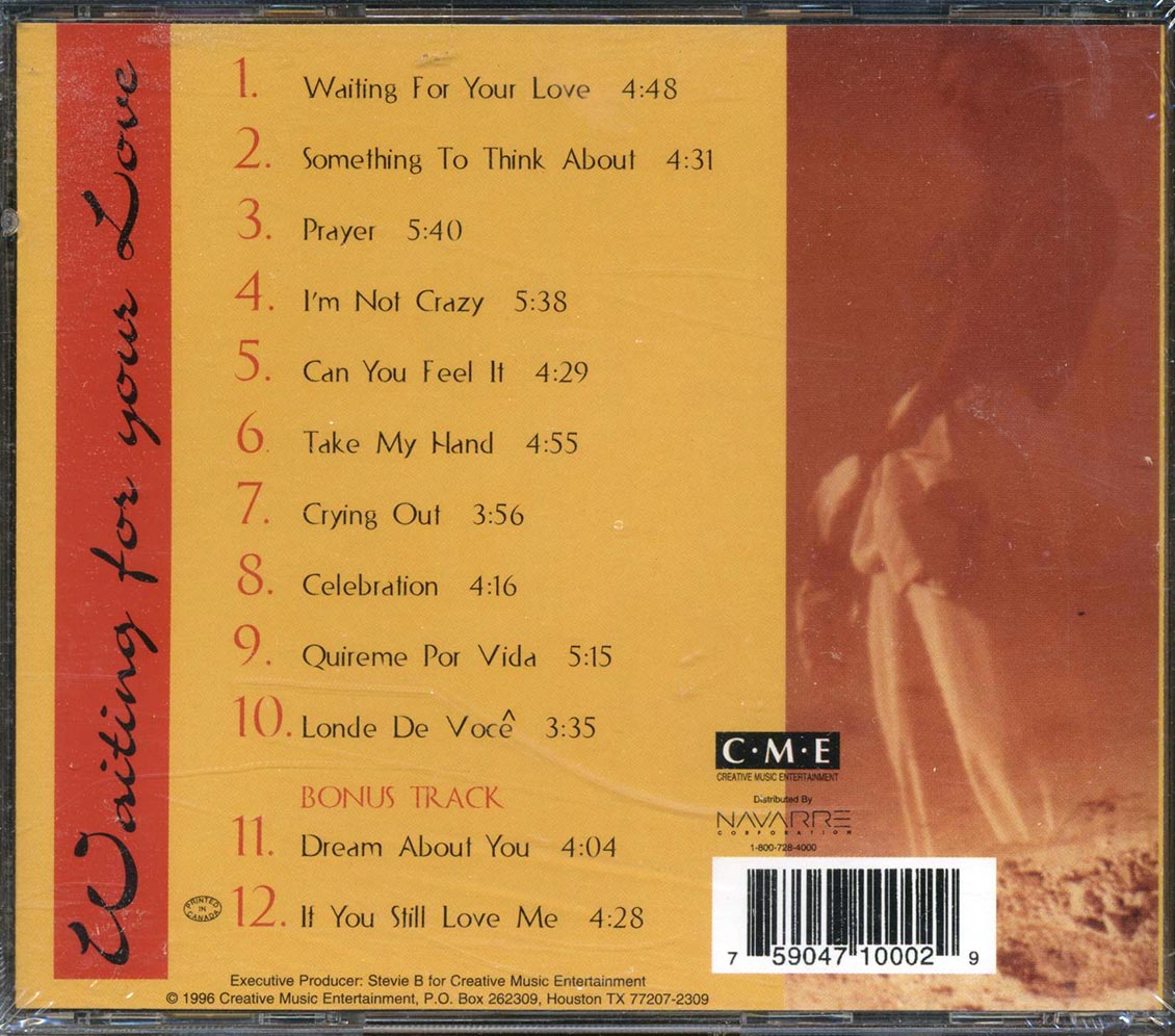 Stevie B - Waiting For Your Love - CD, CD