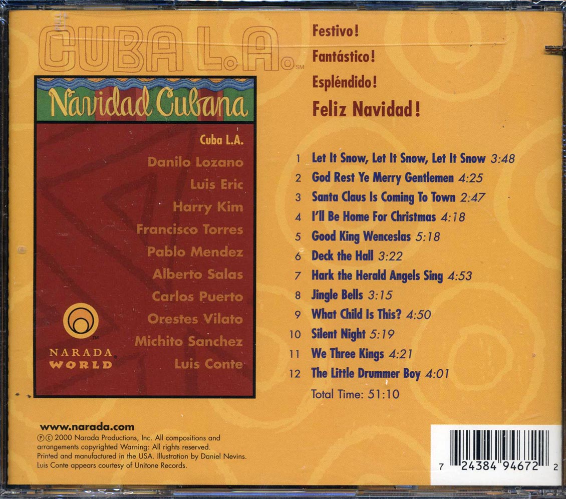 Cuba LA - Navidad Cubana (marked/ltd stock) - CD, CD