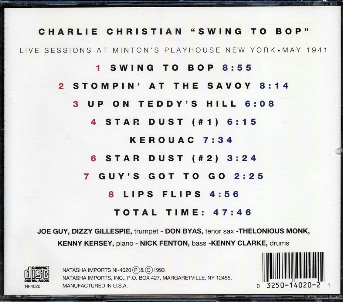 Charlie Christian - Swing To Bop - CD, CD