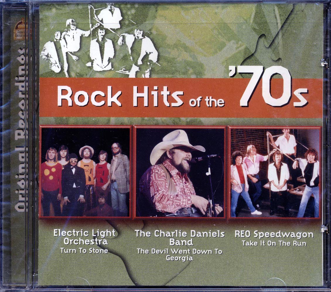 The Charlie Daniels Band, Toto, Eddie Money, Boston, Electric Light Orchestra, Etc. - Rock Hits Of The '70s - CD