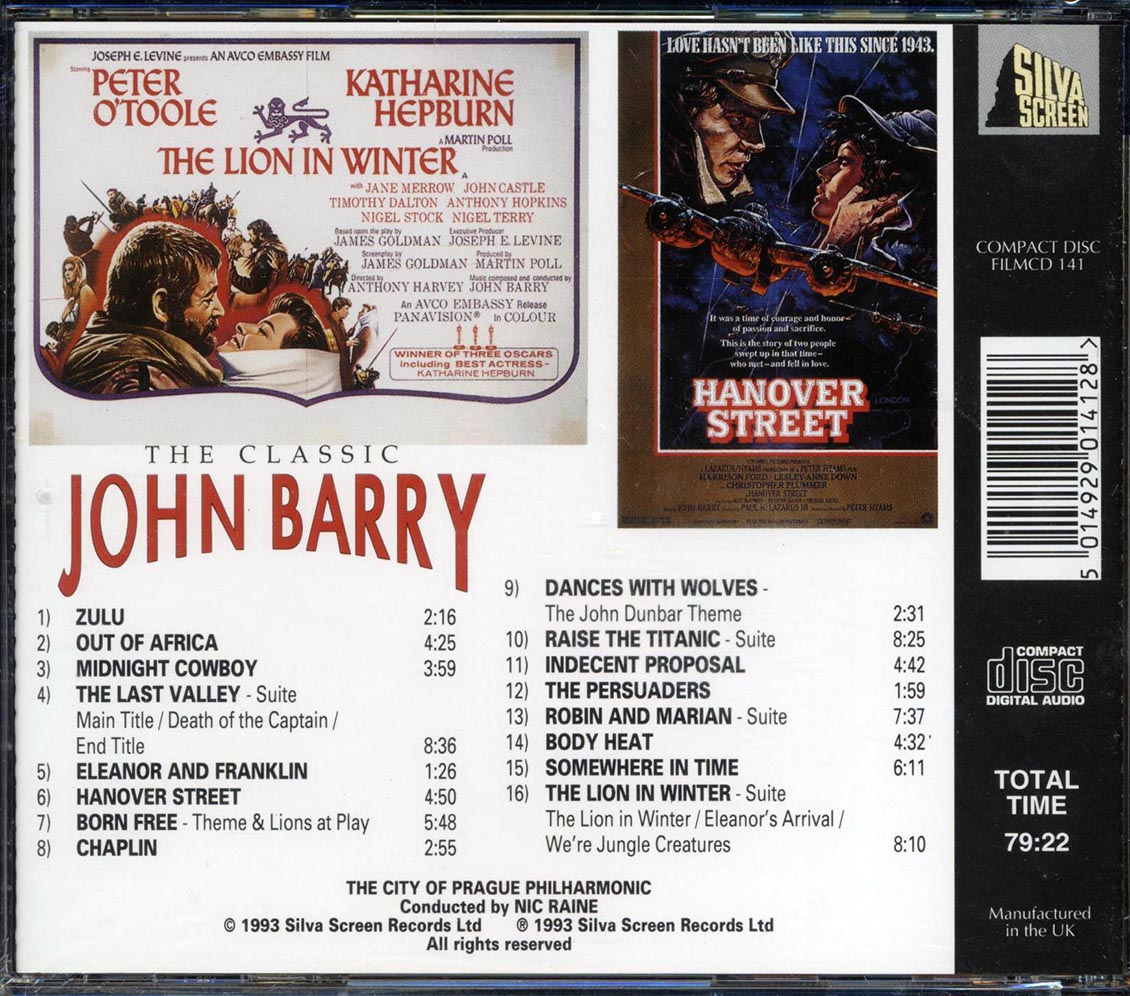 John Barry - The Classic John Barry - CD, CD