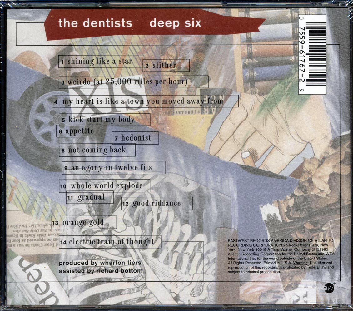 The Dentists - Deep Six - CD, CD