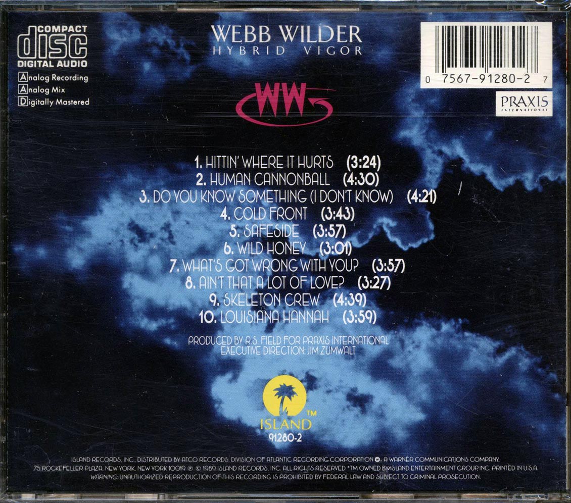 Webb Wilder - Hybrid Vigor - CD, CD