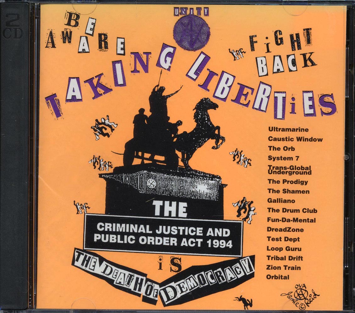 Dreadzone, Orbital, Test Dept, Etc. - Taking Liberties - CD