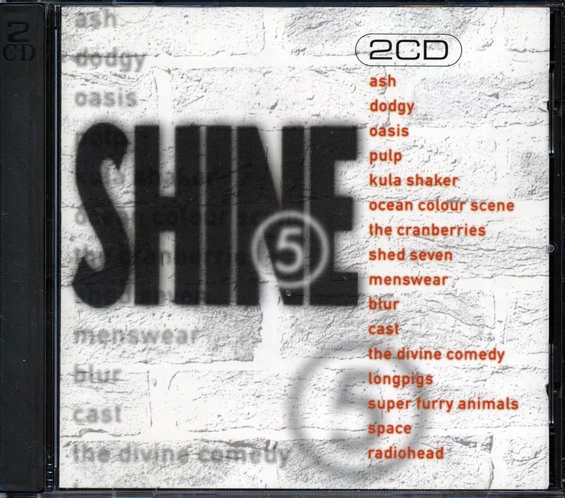 The Cranberries, Blur, Oasis, Ash, Dodgy, Shed Seven, Etc. - Shine 5 (2xCD) - CD