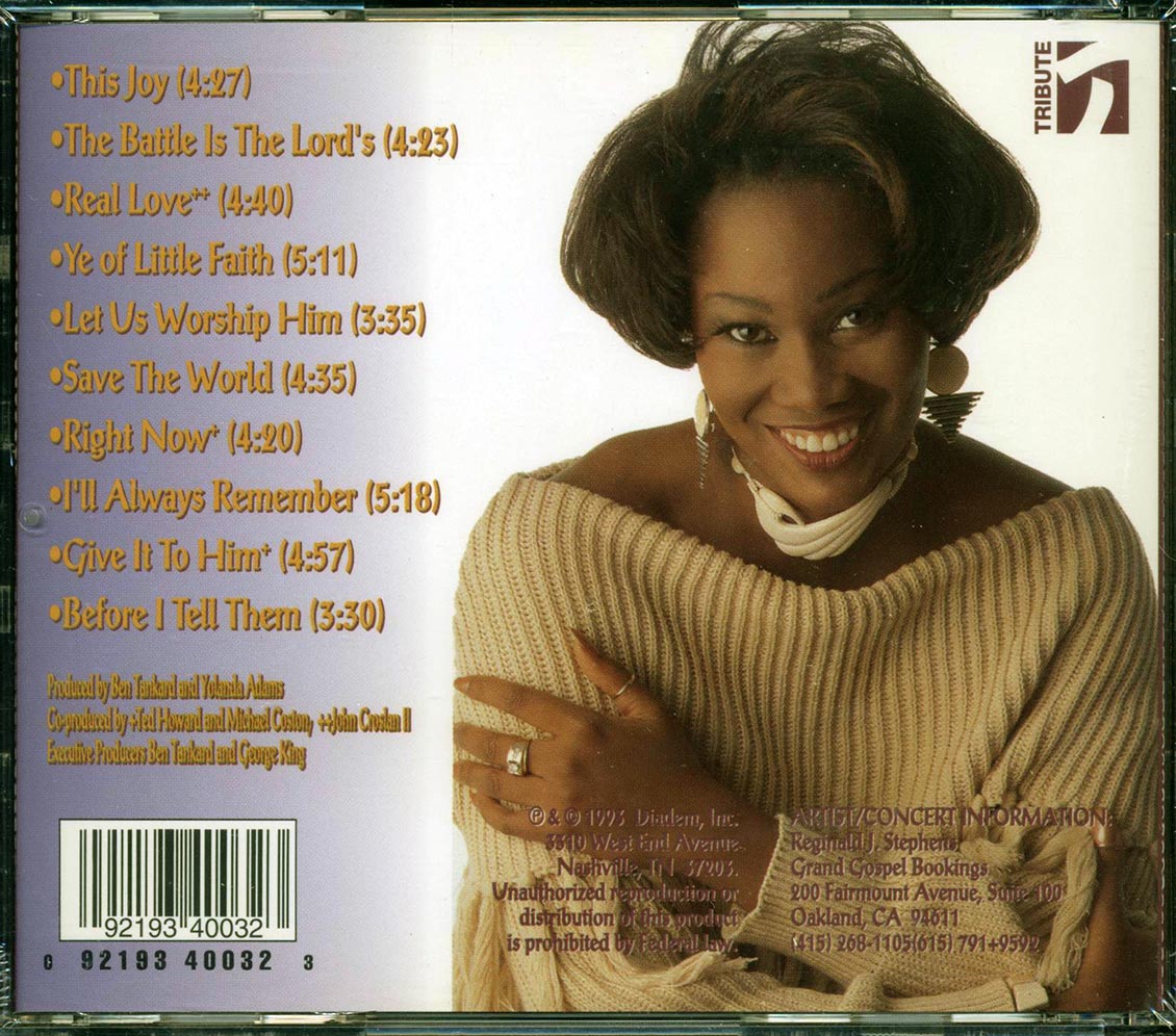 Yolanda Adams - Save The World - CD, CD