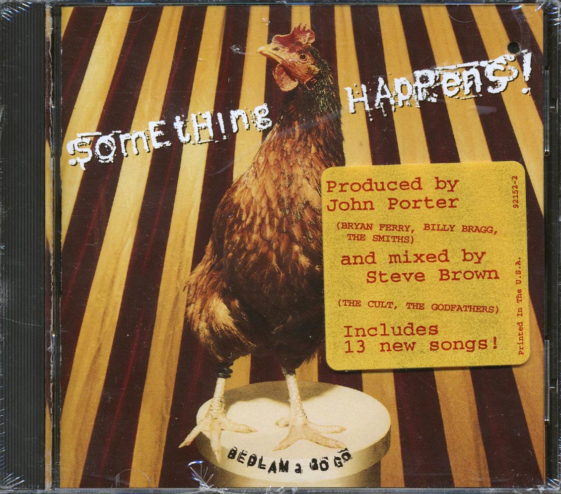 Something Happens - Bedlam A Go Go (marked/ltd stock) - CD