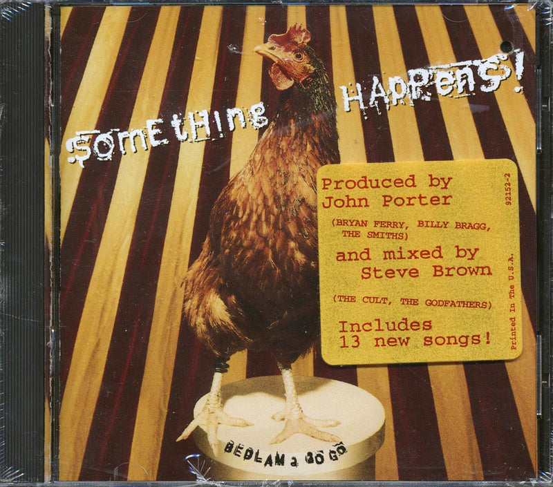 Something Happens - Bedlam A Go Go (marked/ltd stock) - CD