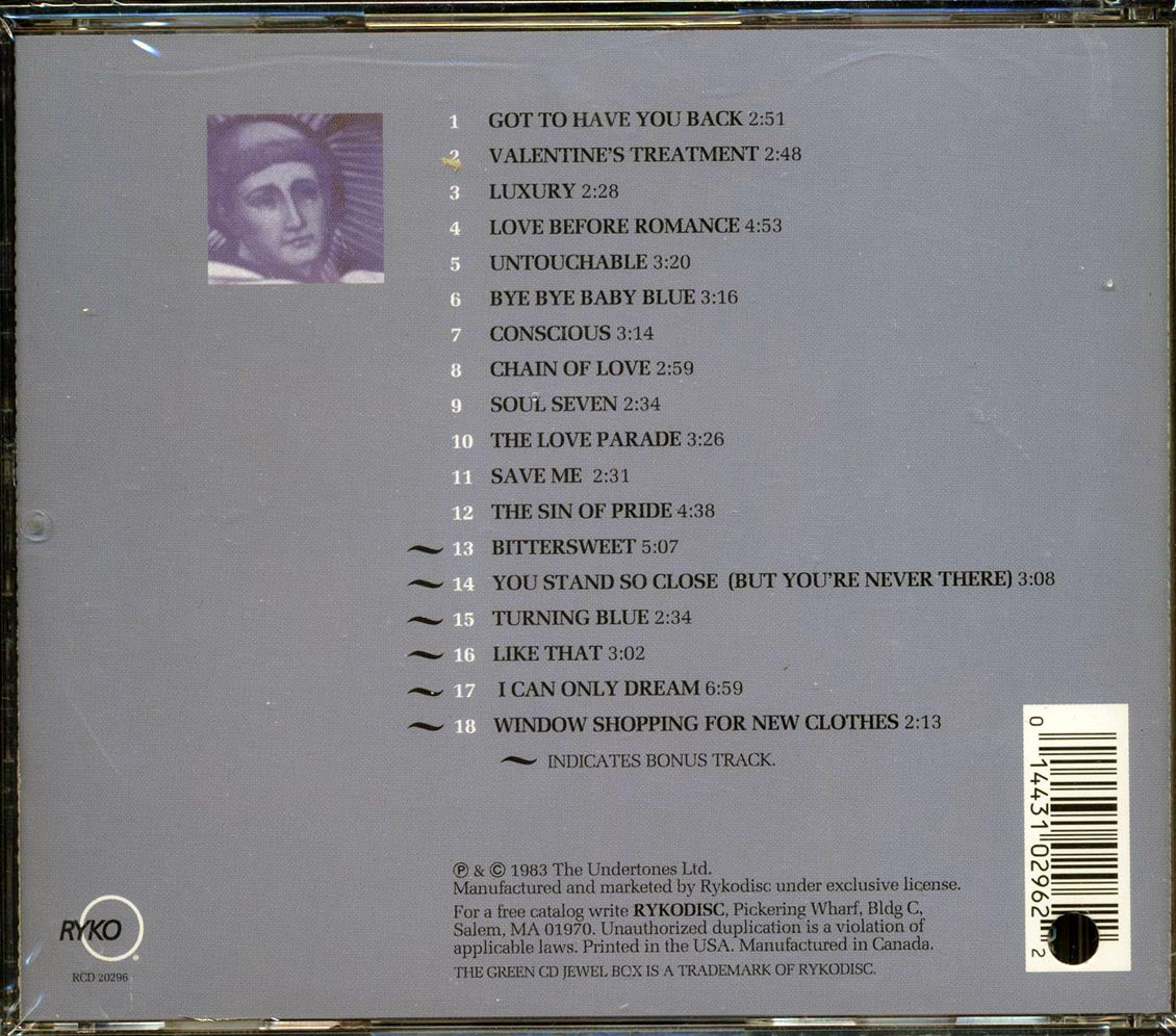 The Undertones - The Sin Of Pride (marked/ltd stock) - CD, CD