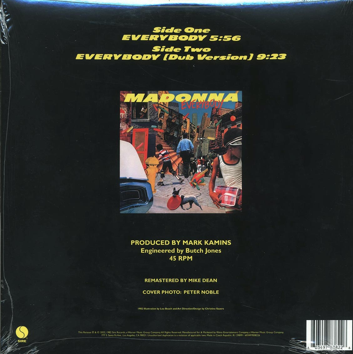 Madonna - Everybody (40th Anniv. Ed.) (RSD 2022) (180g) (remastered) (audiophile) - Vinyl LP, LP