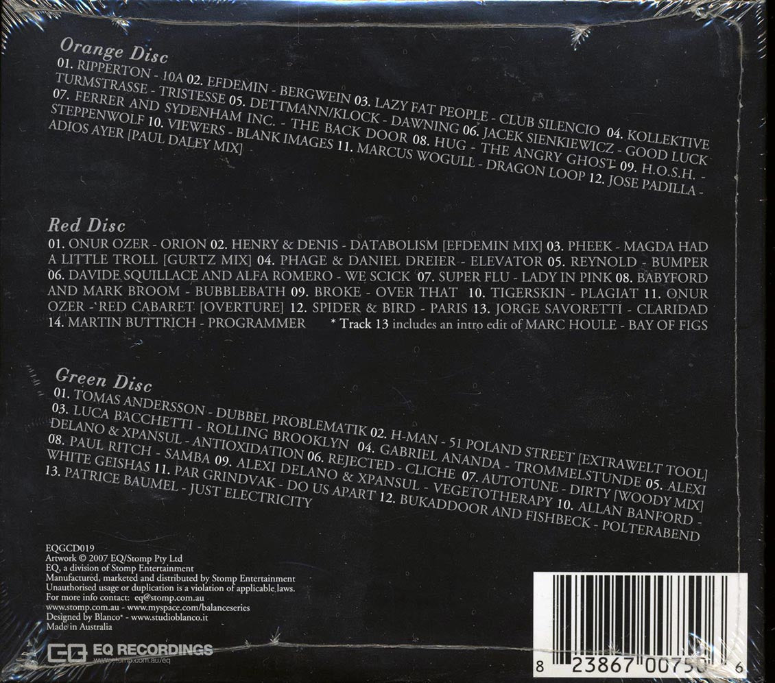 Lee Burridge - Balance Issue N. 12 (3xCD) - CD, CD