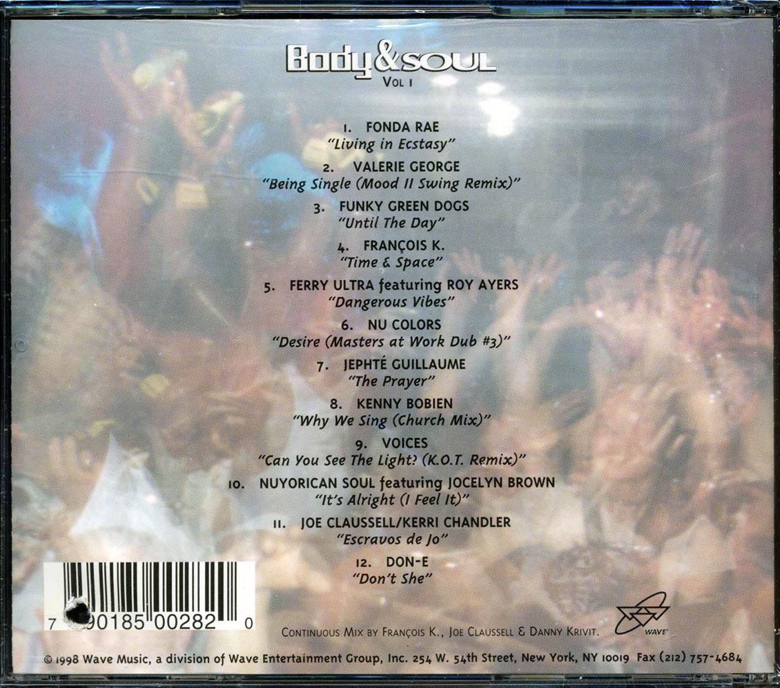 Fonda Rae, Valerie George, Funky Green Dogs, Etc. - Body & Soul Volume 1 (marked/ltd stock) - CD, CD