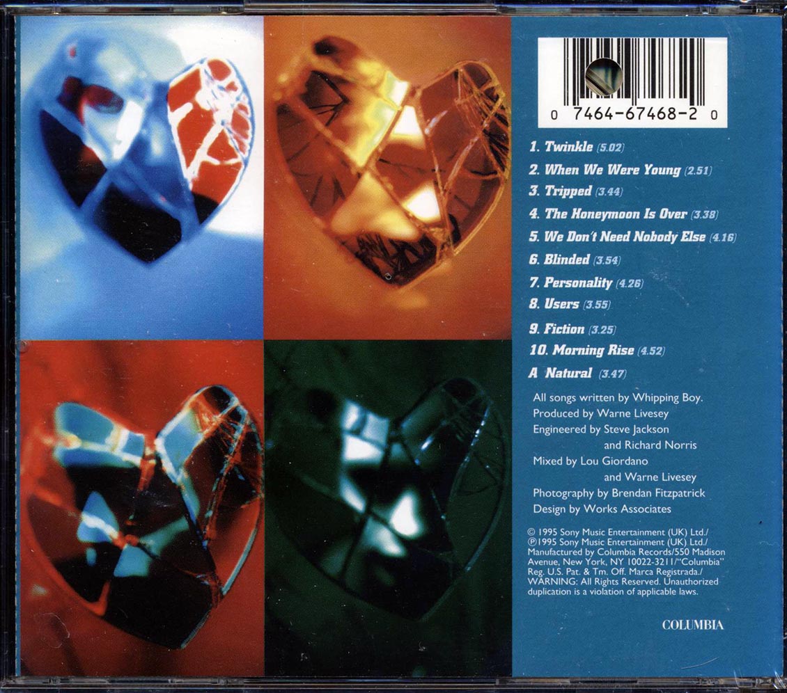 Whipping Boy - Heartworm (marked/ltd stock) - CD, CD