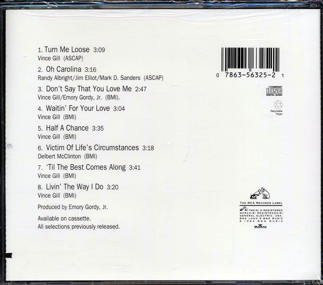 Vince Gill - Turn Me Loose (marked/ltd stock) - CD, CD