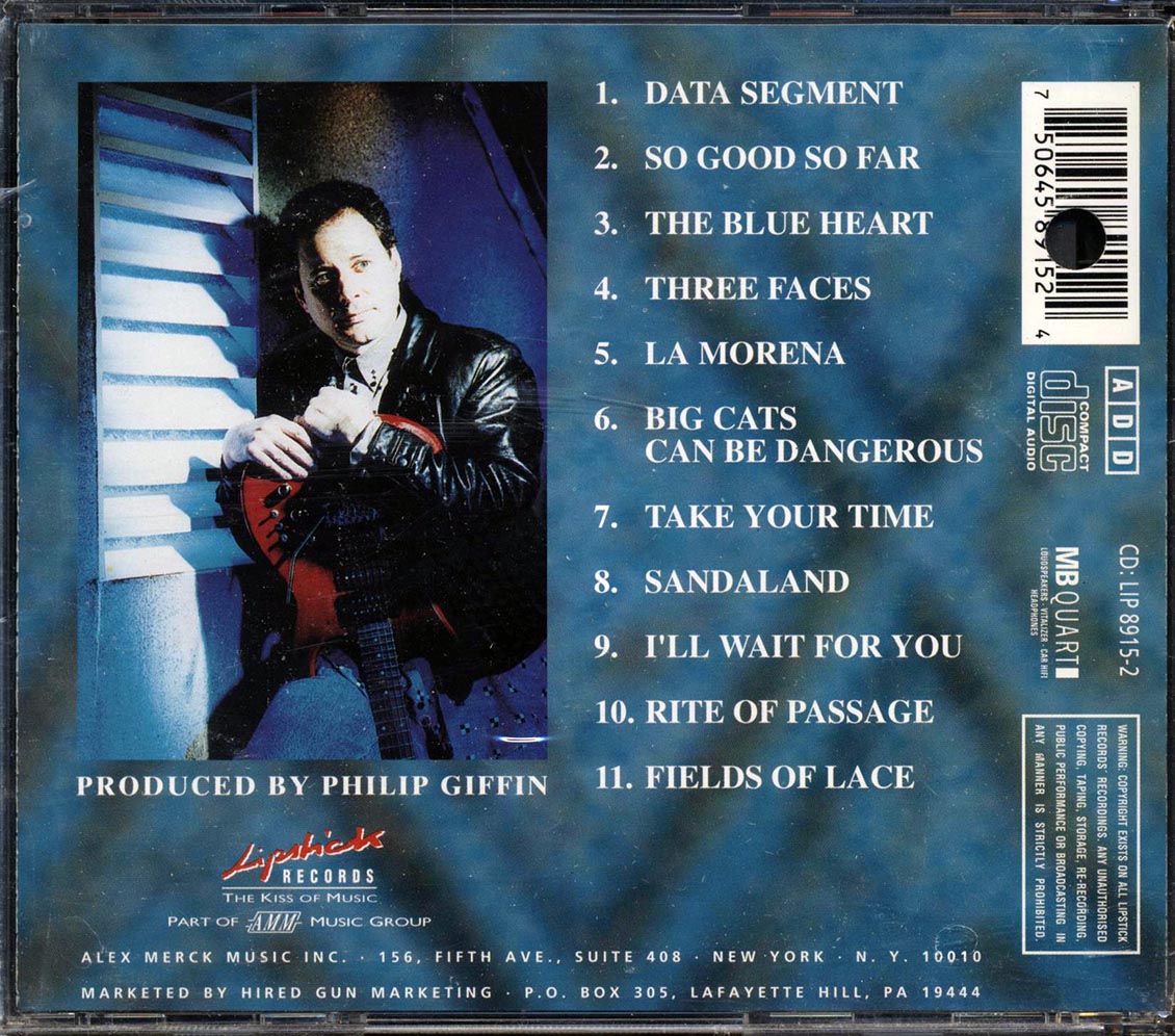 Jeff Richman - The Blue Heart (marked/ltd stock) - CD, CD