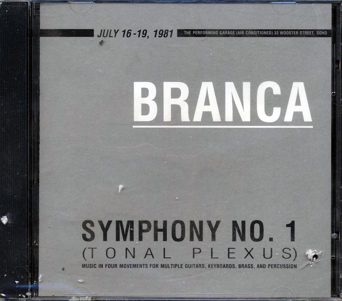 Branca - Symphony No. 1: Tonal Plexus (marked/ltd stock) - CD