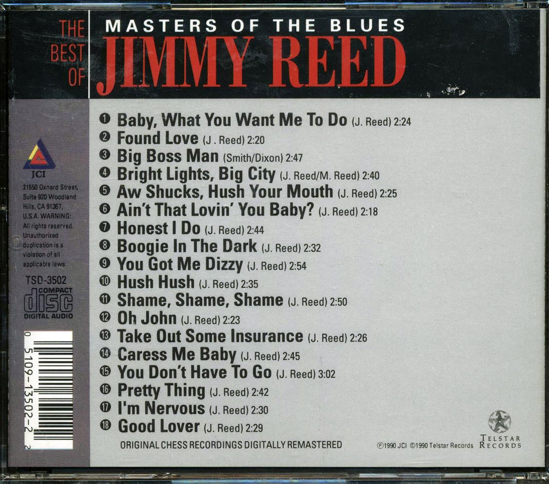 Jimmy Reed - The Best Of Jimmy Reed - CD, CD