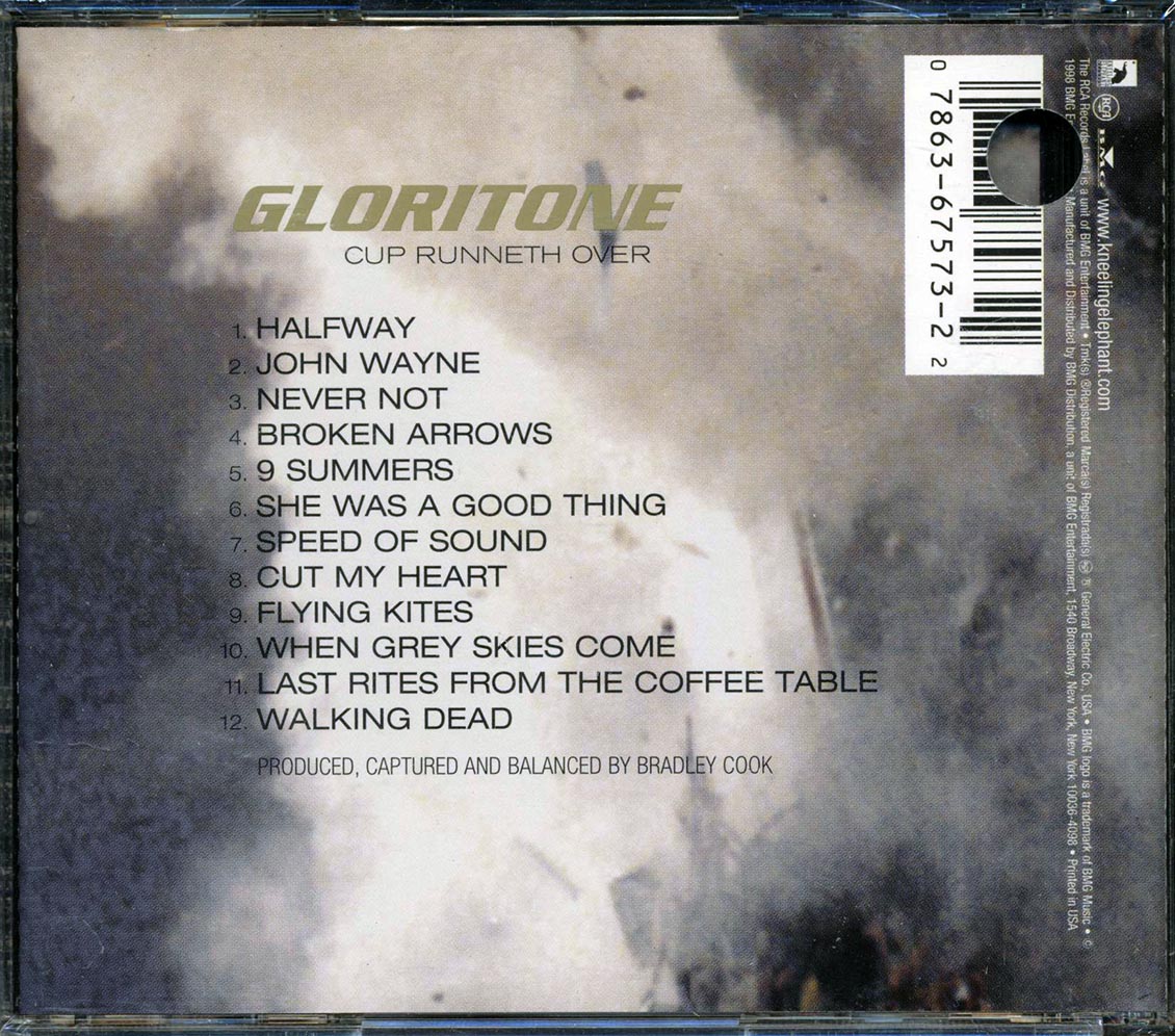 Gloritone - Cup Runneth Over (marked/ltd stock) - CD, CD