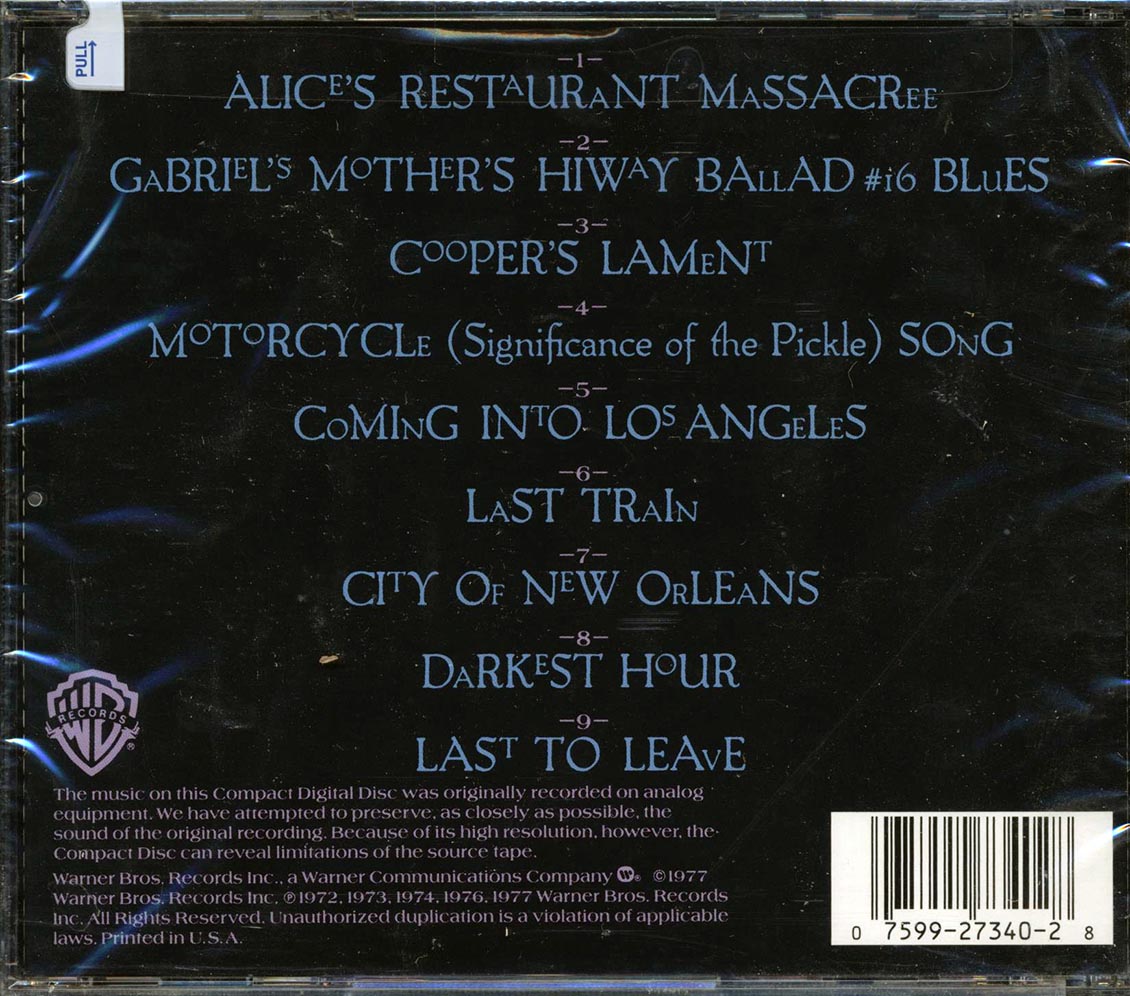 Arlo Guthrie - The Best Of Arlo Guthrie - CD, CD