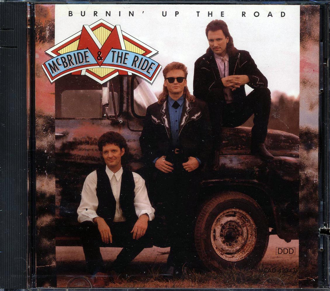 Terry McBride & The Ride - Burnin' Up The Road (marked/ltd stock) - CD
