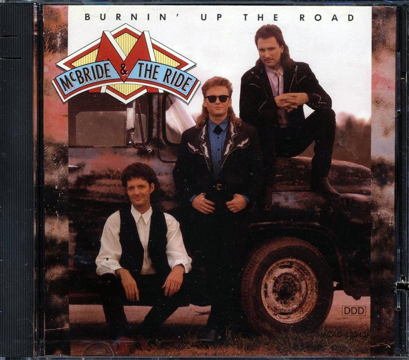 Terry McBride & The Ride - Burnin' Up The Road (marked/ltd stock) - CD