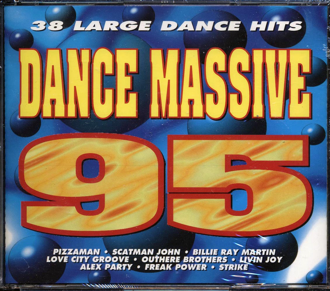 Pizzaman, Scatman John, Billie Ray Martin, Etc. - Dance Massive 95: 38 Large Dance Hits (38 tracks) (2xCD) - CD
