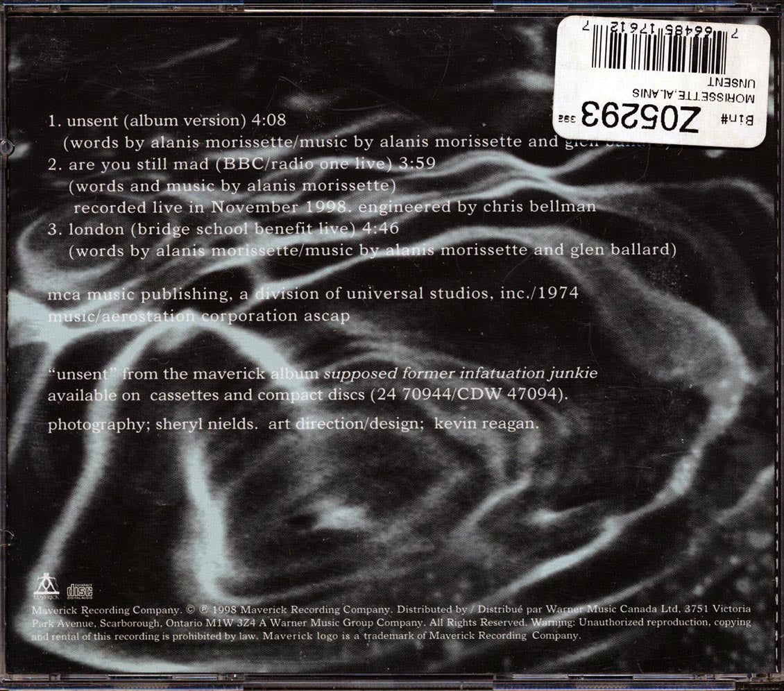 Alanis Morissette - Unsent - CD, CD