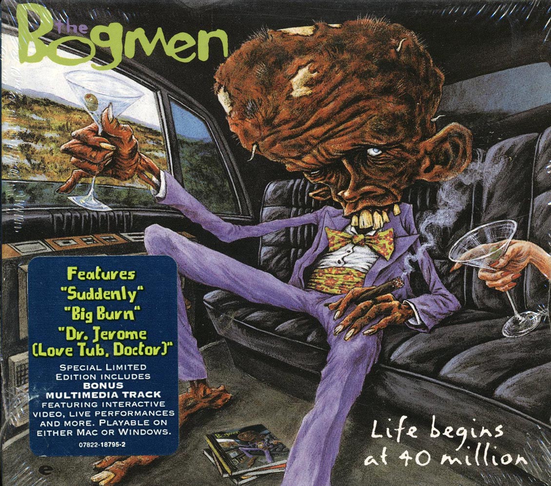 The Bogmen - Life Begins At 40 Million (ltd. ed.) - CD