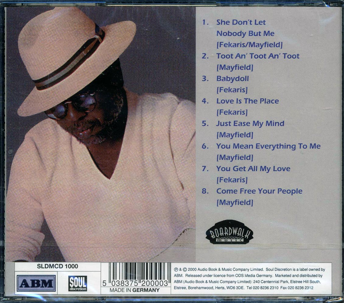 Curtis Mayfield - Love Is The Place - CD, CD
