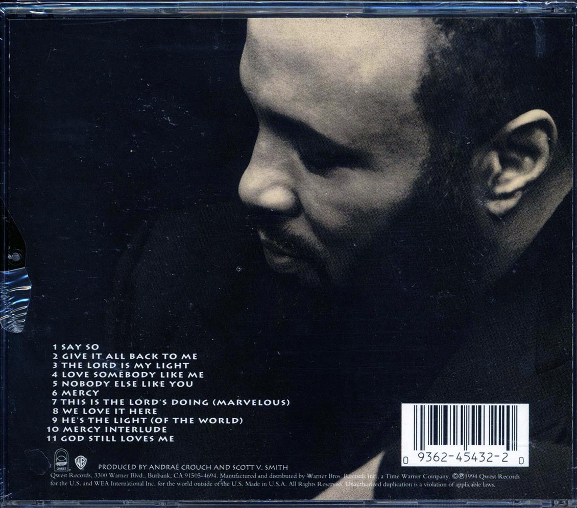 Andrae Crouch - Mercy (promo) - CD, CD