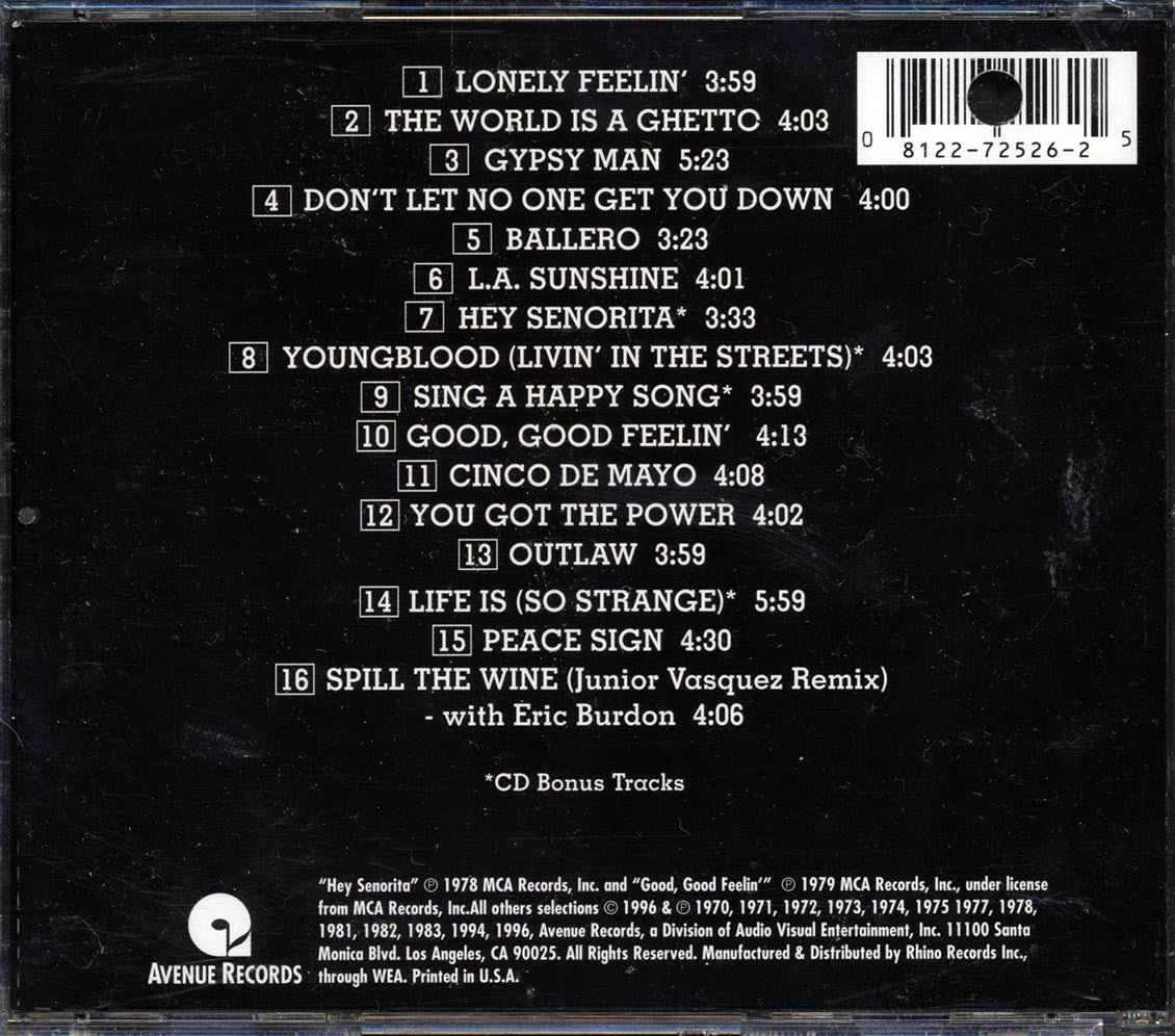 War - The Best Of War And More Volume 2 (marked/ltd stock) - CD, CD