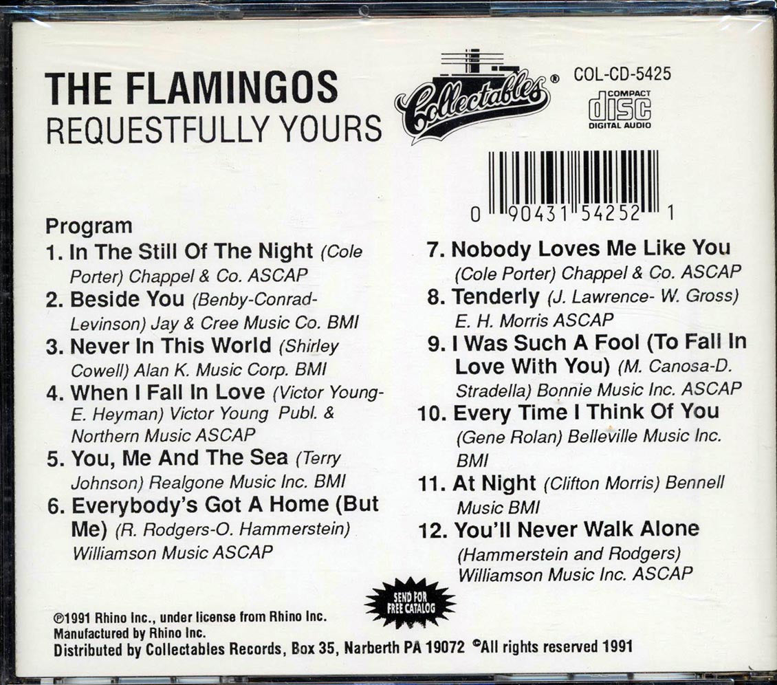 The Flamingos - Requestfully Yours - CD, CD