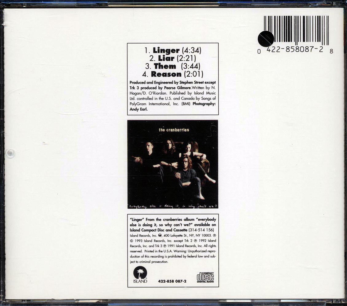 The Cranberries - Linger (marked/ltd stock) - CD, CD