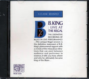BB King - Live At The Regal - CD