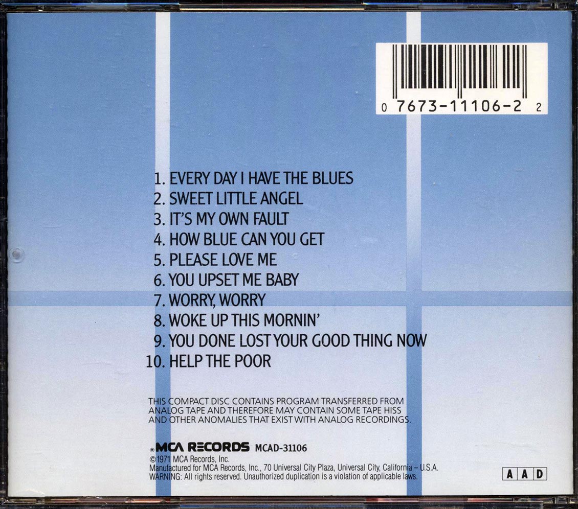 BB King - Live At The Regal - CD, CD