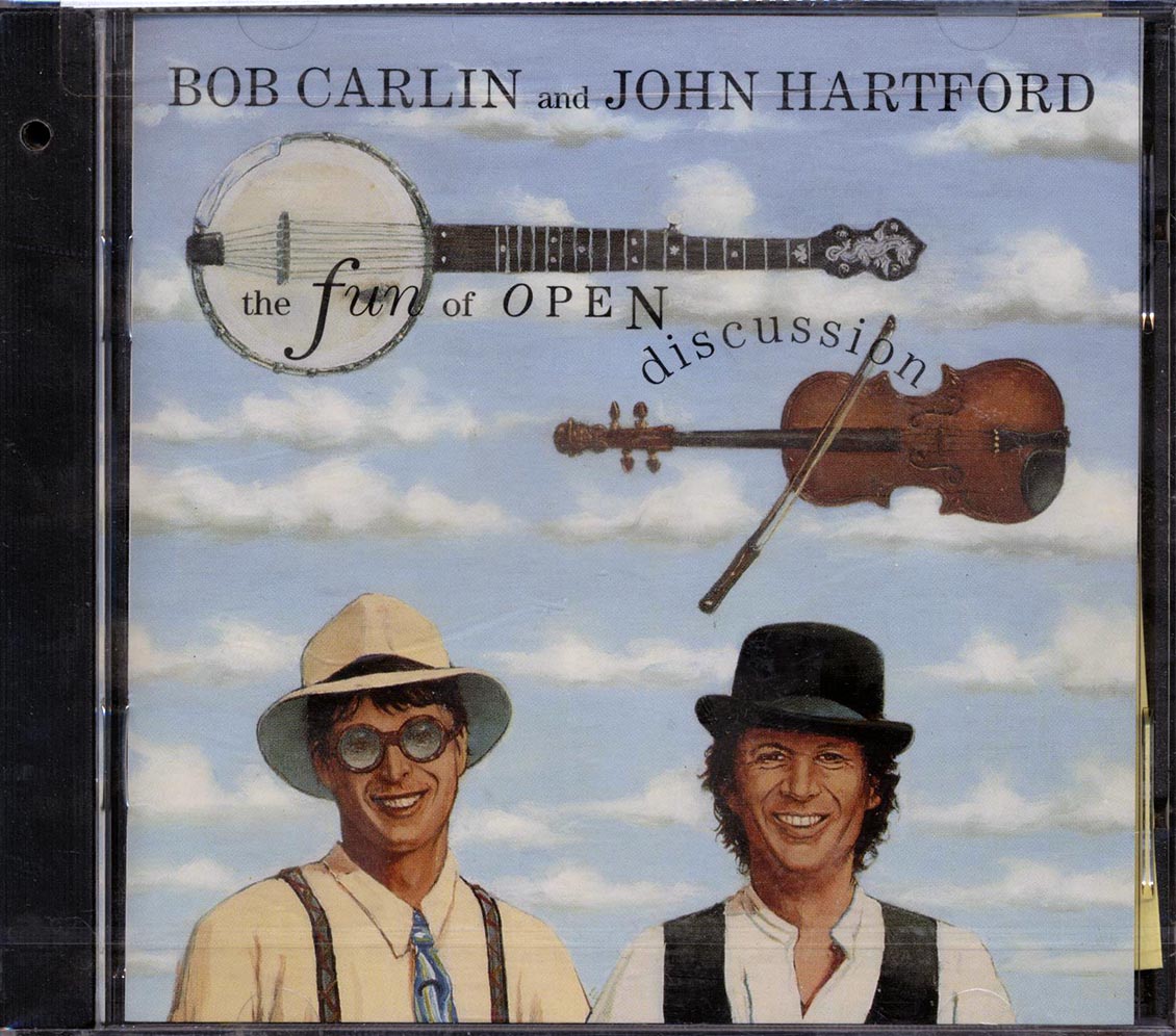 Bob Carlin, John Hartford - The Fun Of Open Discussion (marked/ltd stock) - CD