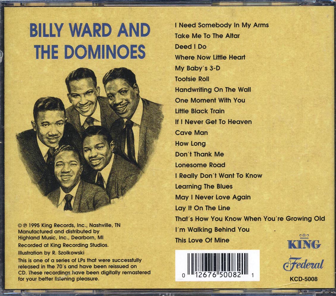 Billy Ward & The Dominoes - 21 Hits Volume 4 - CD, CD