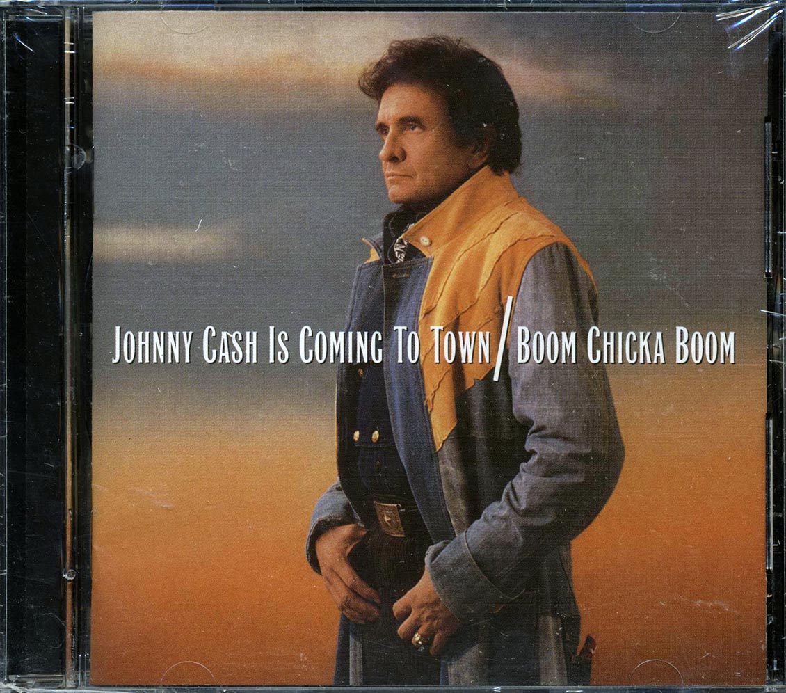 Johnny Cash - Johnny Cash Is Coming To Town + Boom Chicka Boom (marked/ltd stock) - CD