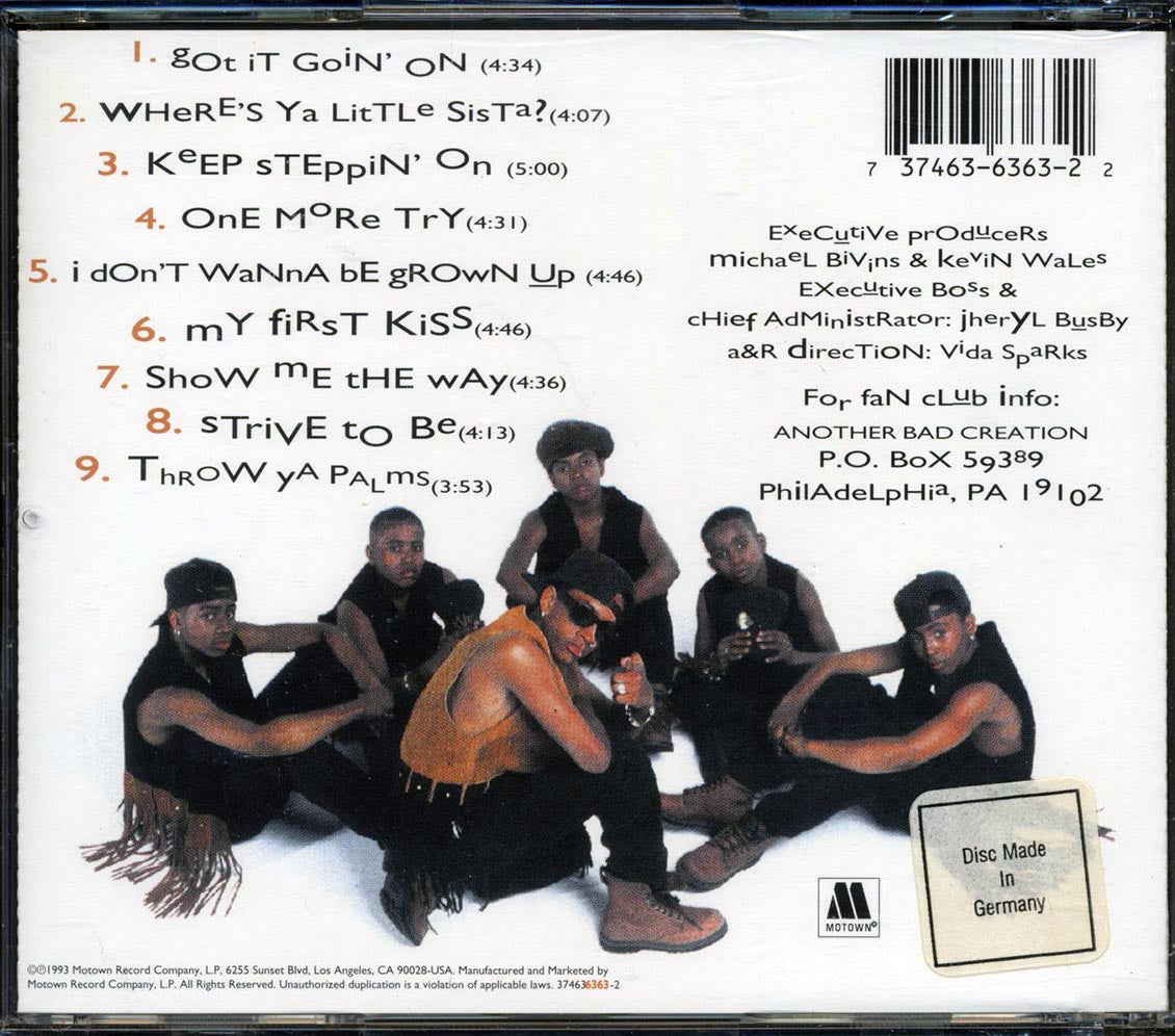 Another Bad Creation - It Ain't What U Wear, It's How U Play It - CD, CD