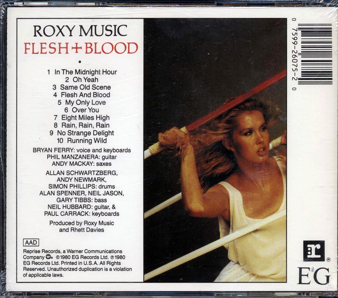 Roxy Music - Flesh + Blood - CD, CD