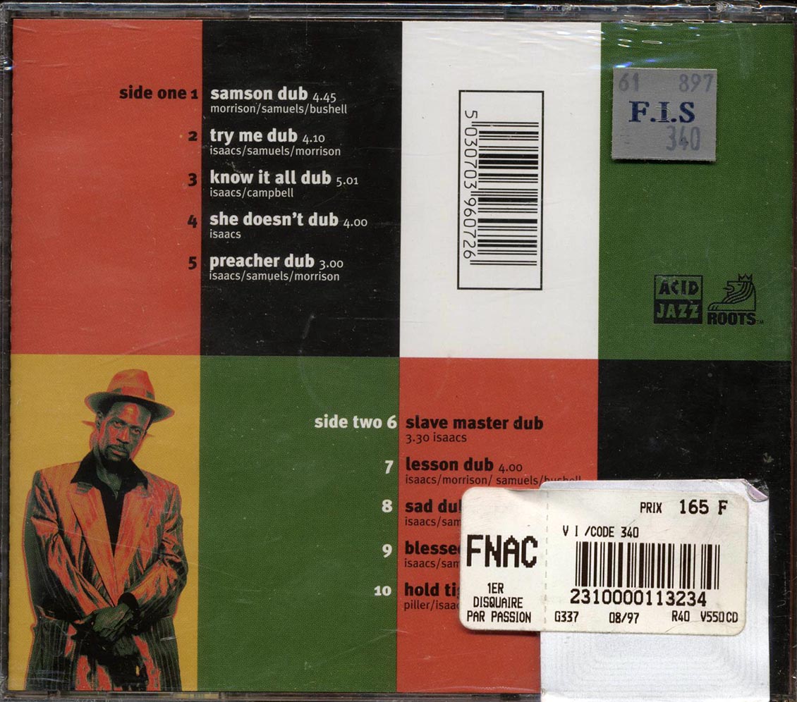 Gregory Isaacs - Gregory In Dub - CD, CD