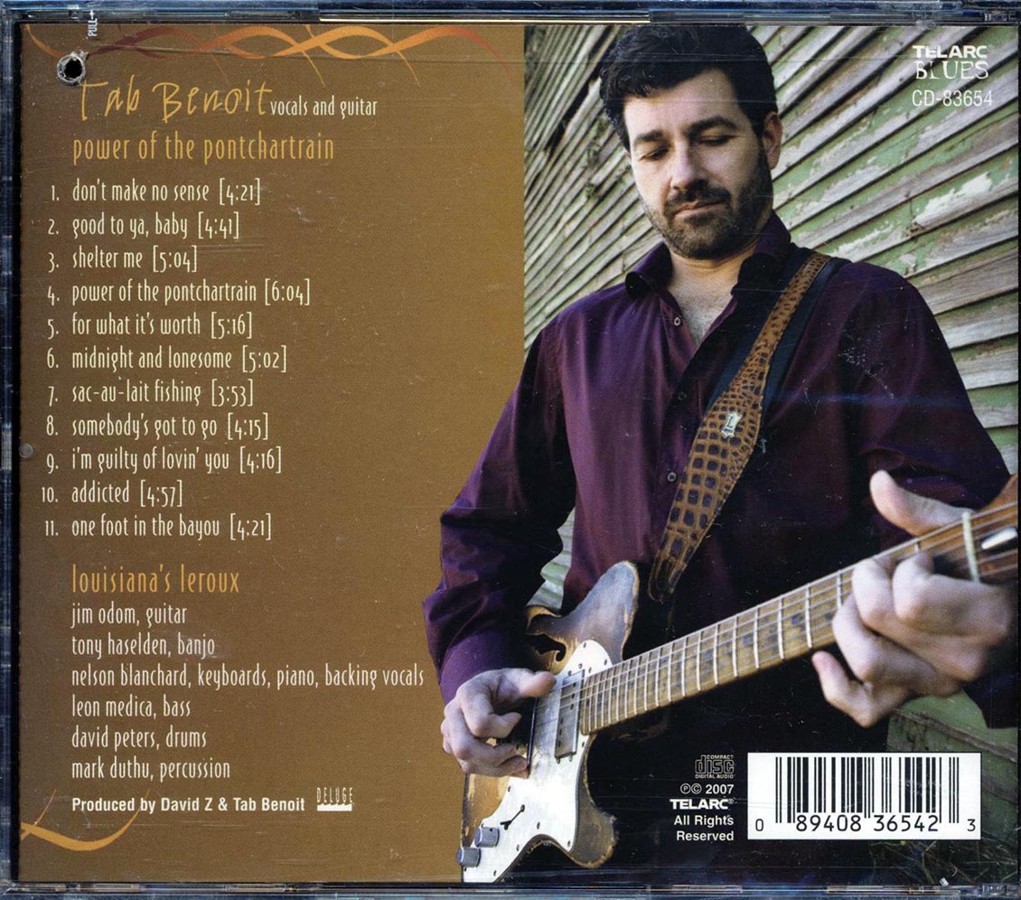 Tab Benoit, Louisiana's Leroux - Power Of The Pontchartrain (marked/ltd stock) - CD, CD