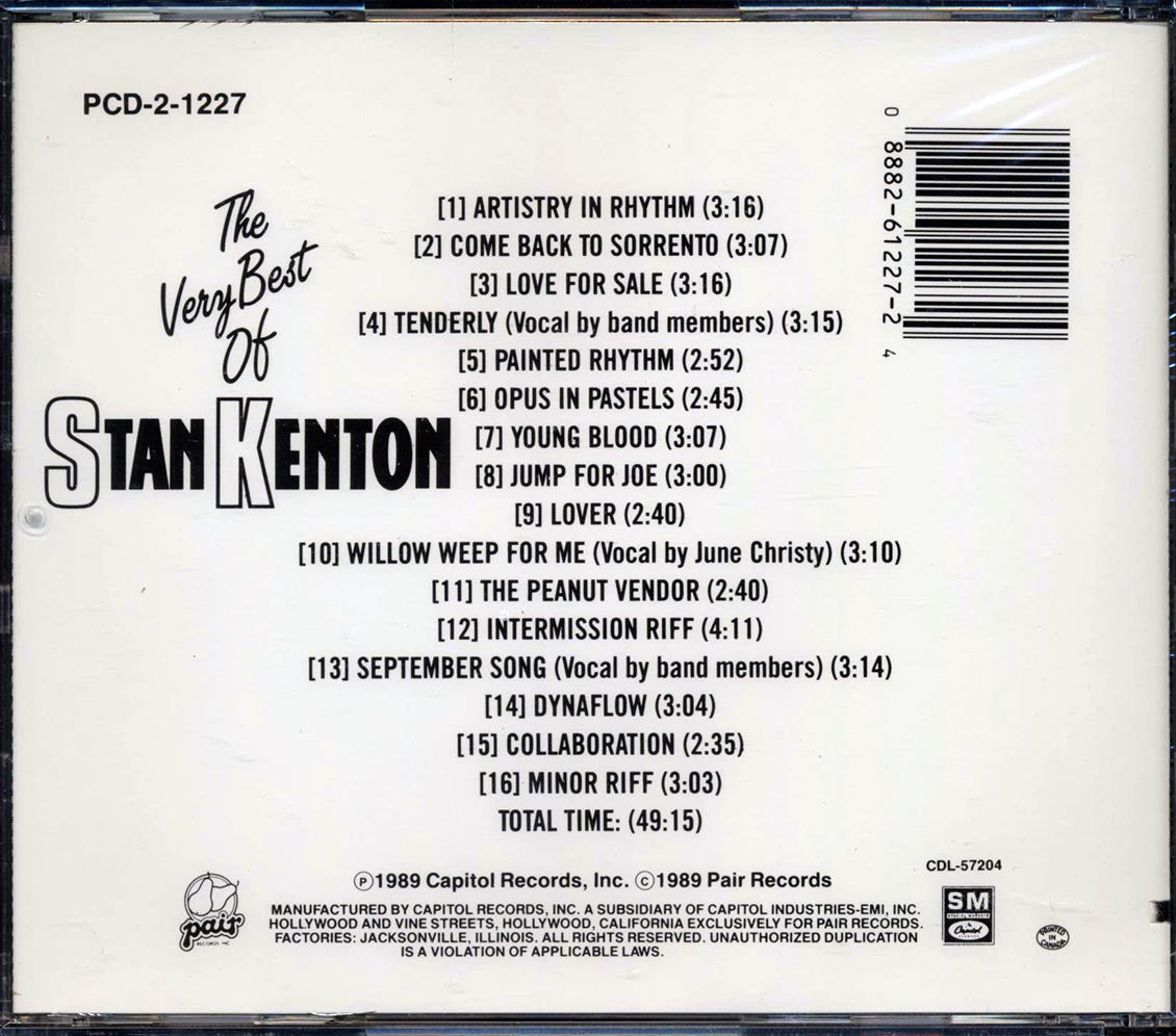 Stan Kenton - The Very Best Of Stan Kenton (marked/ltd stock) - CD, CD