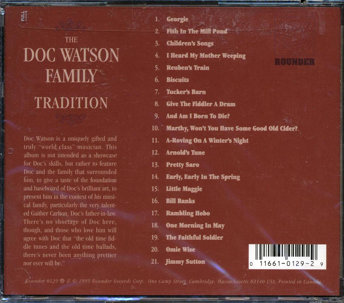 The Doc Watson Family - Tradition (marked/ltd stock) - CD, CD