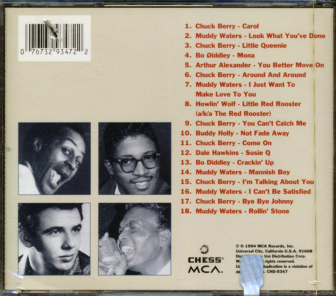 Chuck Berry, Muddy Waters, Bo Diddley, Etc. - Stone Rock Blues: The Original Recordings Of Songs Covered By The Rolling Stones - CD, CD
