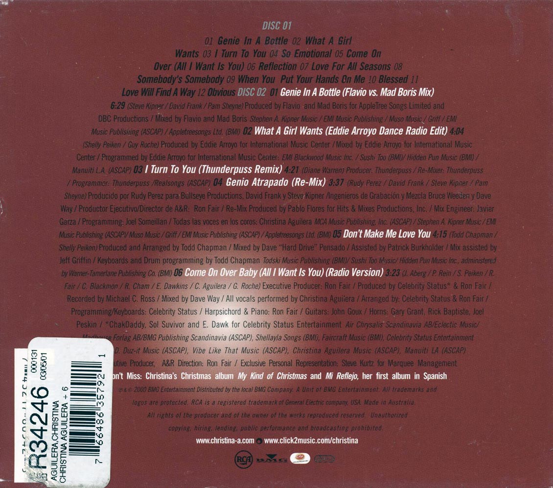 Christina Aguilera - Christina Aguilera - CD, CD