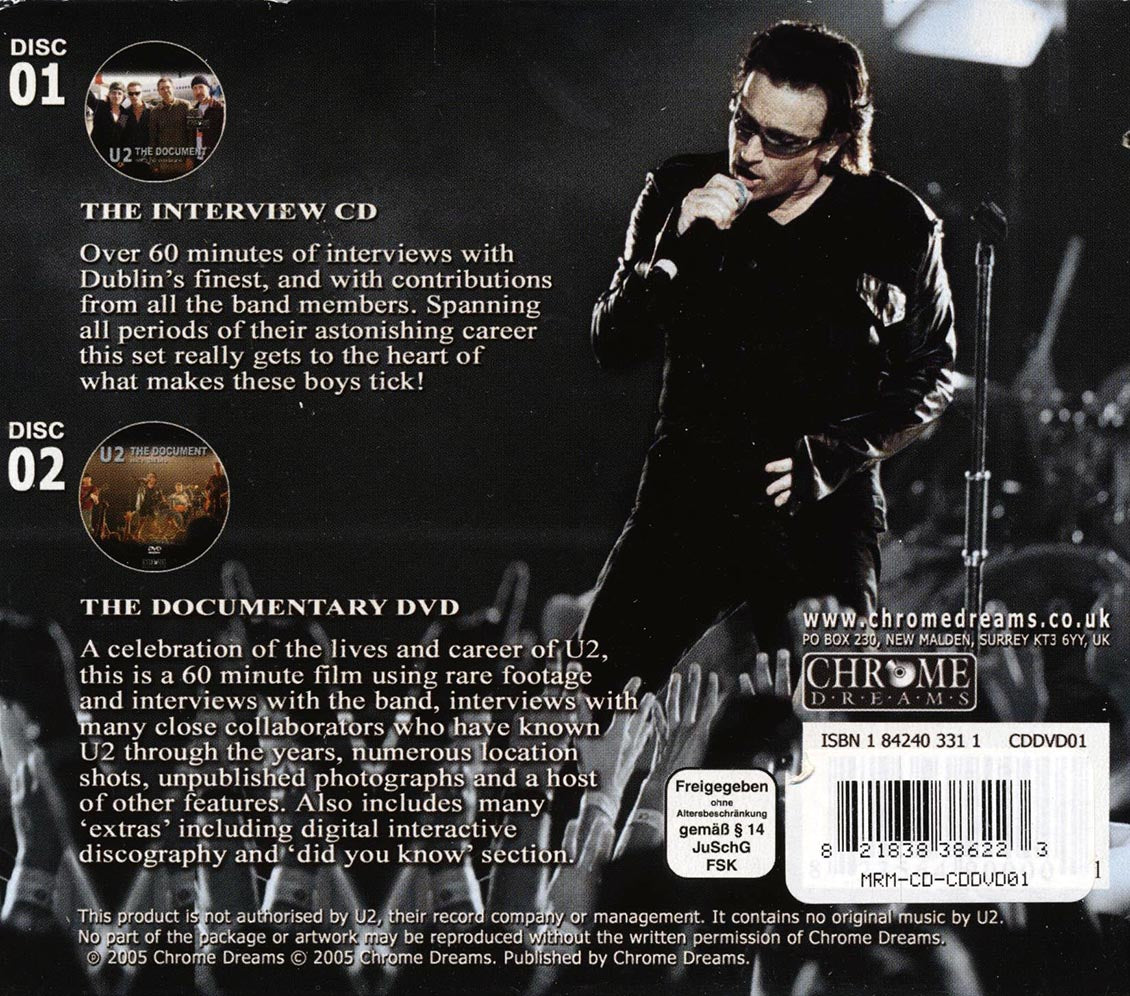 U2 - The Document Interview CD And DVD Documentary (incl. DVD) - CD, CD